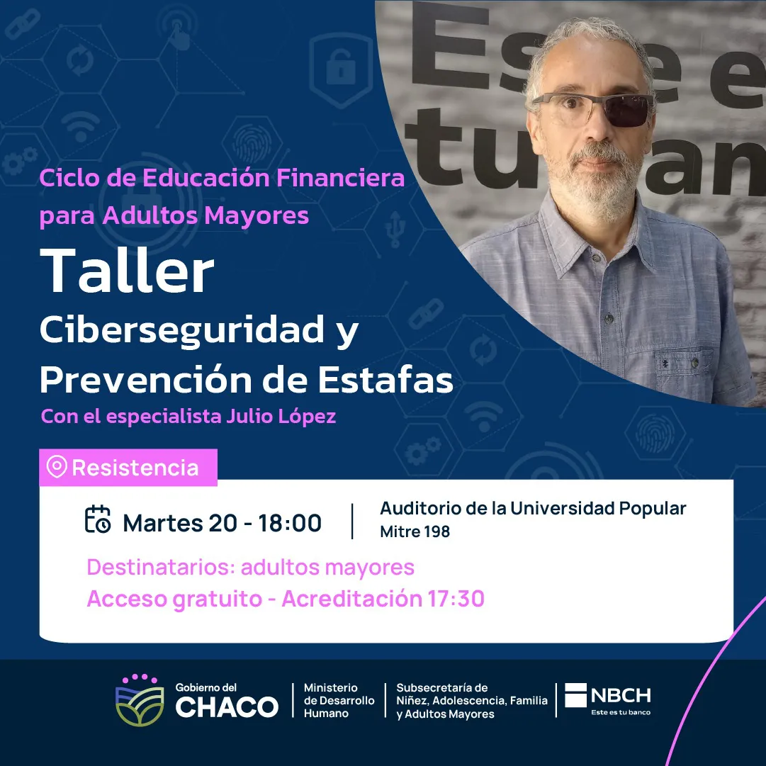 flyer charla