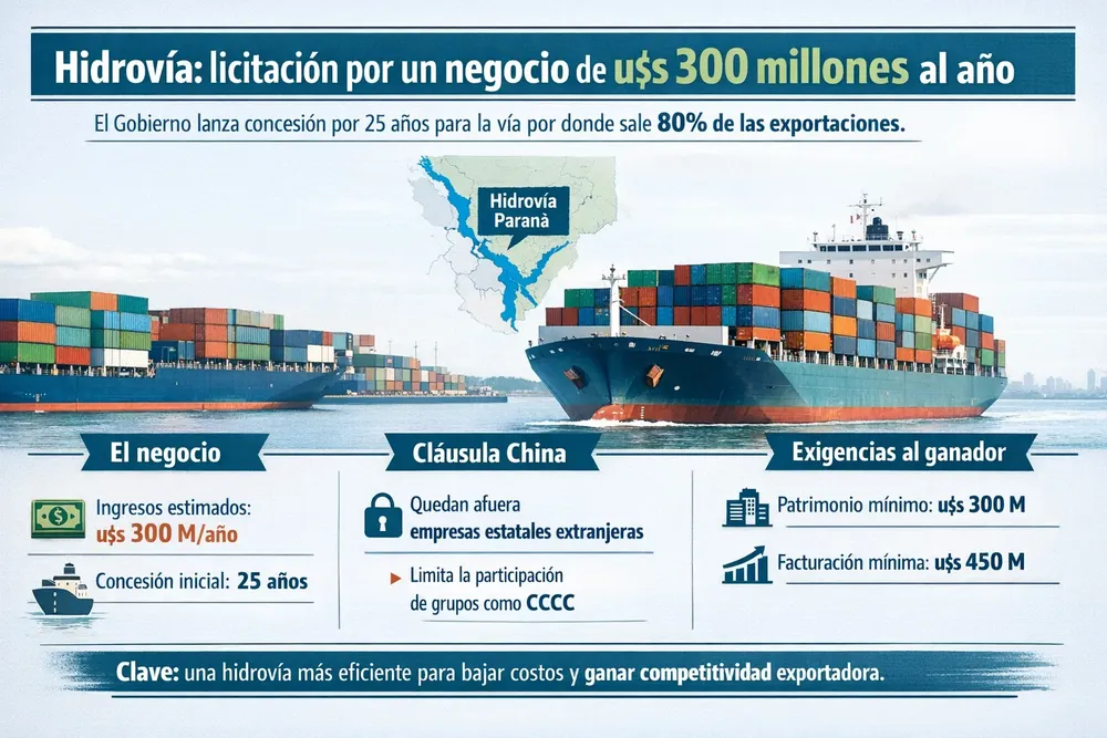 66.Hidrovía - Licitación 1