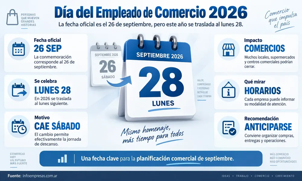 54.Día del empleado de comercio