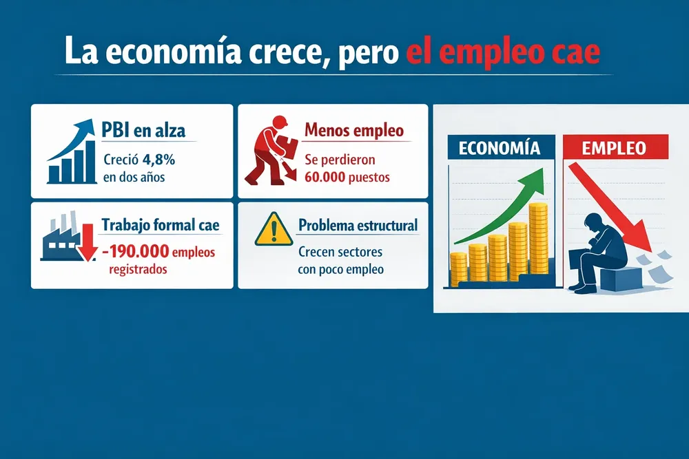 68.Hay crecimiento económico sin crecimiento del empleo