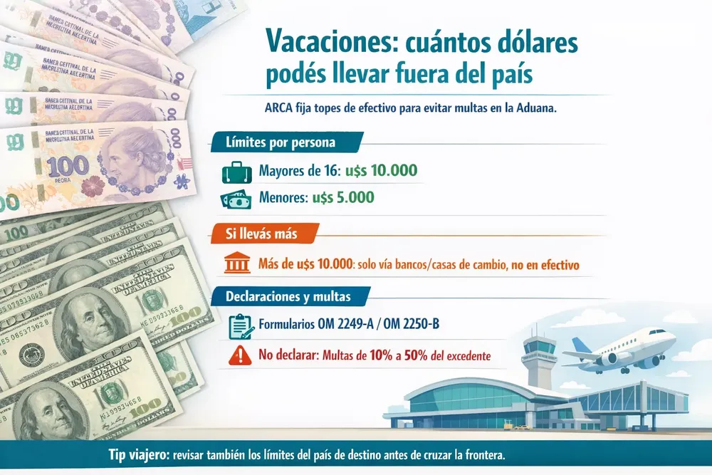 77.Dolares en efectivo para viajar 1